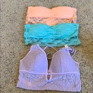 S bandeaus Xs brallette Pink